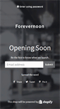 Mobile Screenshot of forevernoon.com